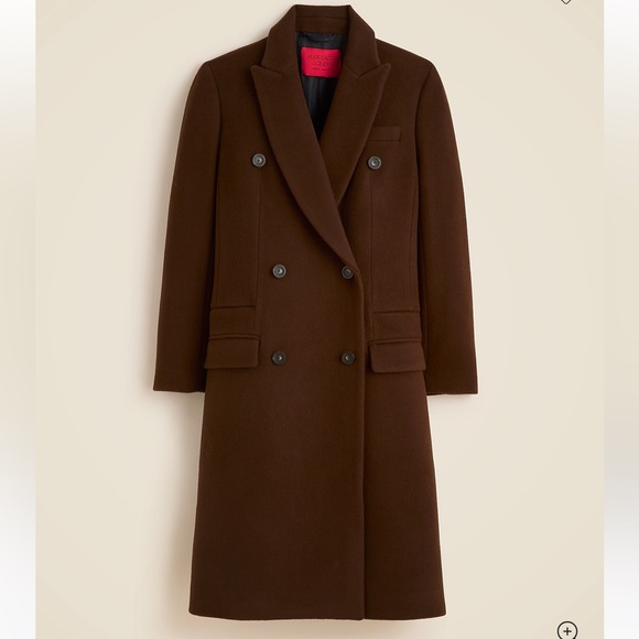 J. Crew Jackets & Blazers - Alex Eagle X J. Crew Double-Breasted Overcoat Dark Brown Size 4